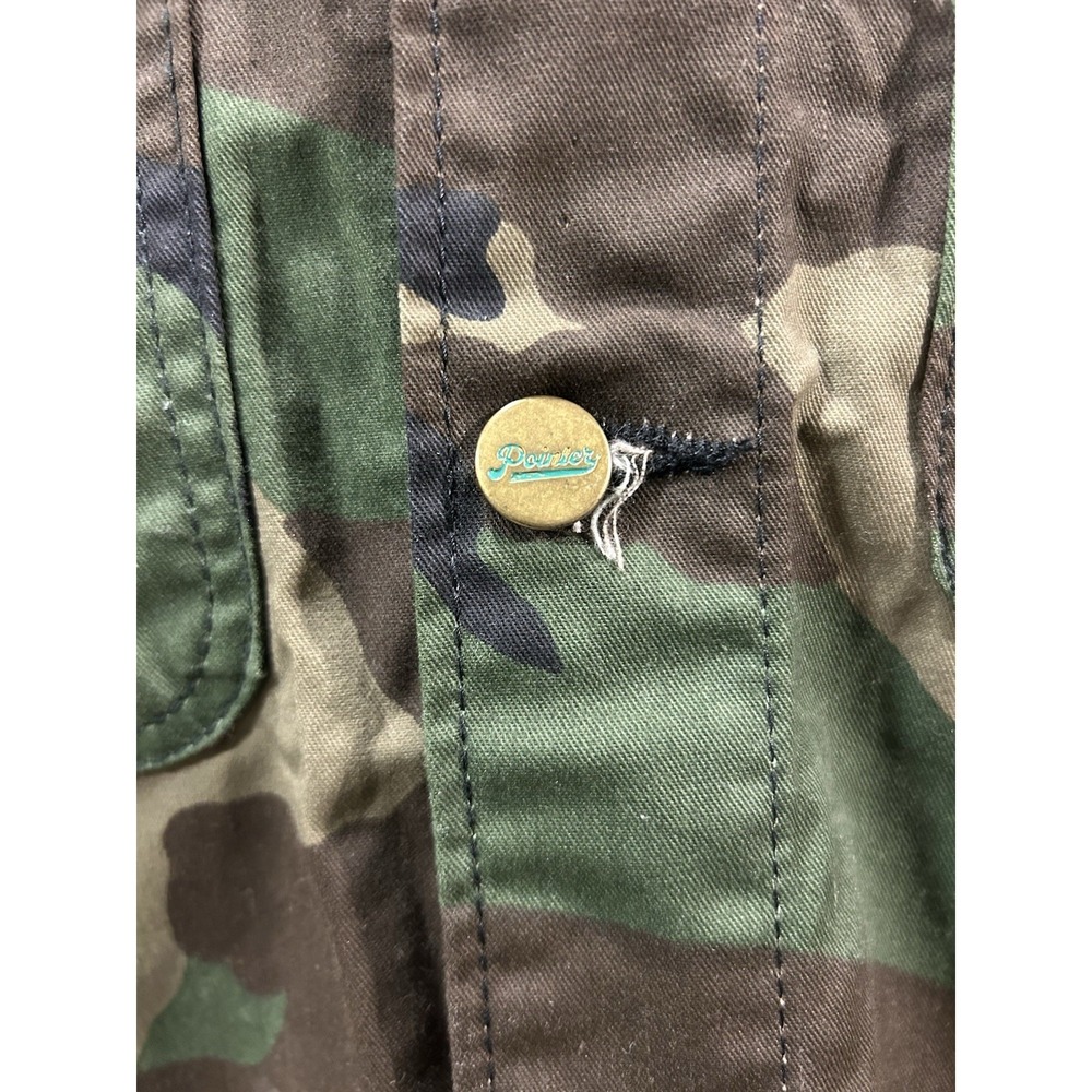 Vtg Pointer Brand Camo Chore Coat Jacket Workwear Minimal Heritage Mens Sz Med - Picture 3 of 11